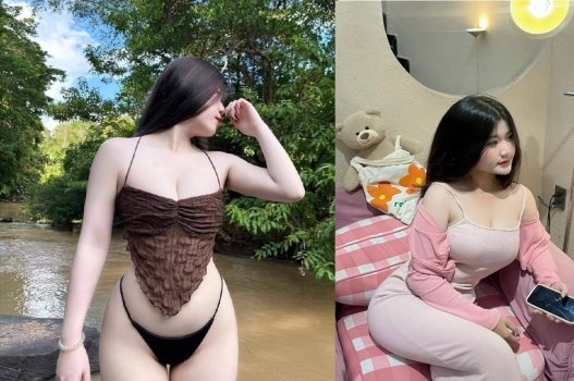 Gadis Sange Pakai Seragam Maid Siap Melayani